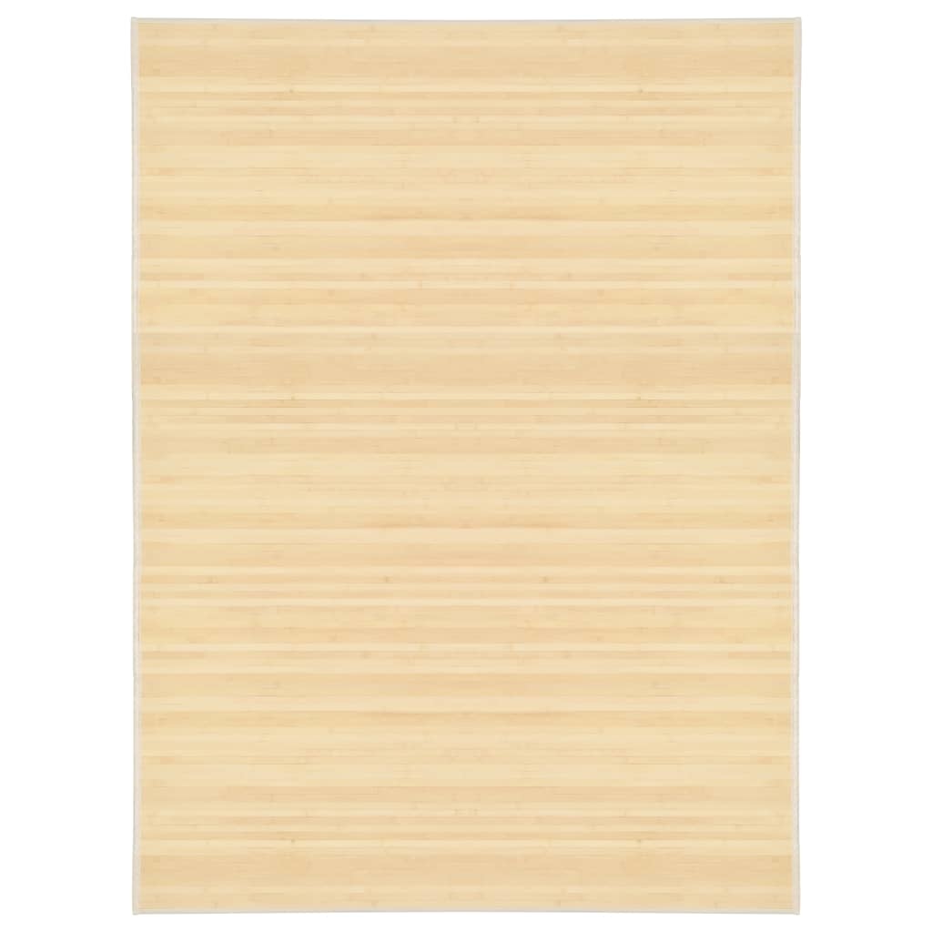 VidaXL Tapijt 150x200 cm bamboe naturel