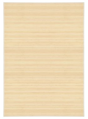 VidaXL Tapijt 120x180 cm bamboe natuurlijk