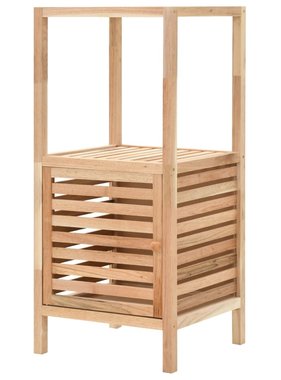 VidaXL Badkamerkast 39,5x35,5x86 cm massief walnotenhout