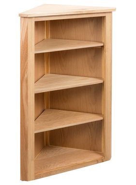 VidaXL Hoekkast 59x36x100 cm massief eikenhout