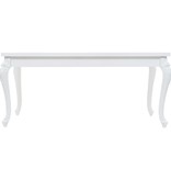 VidaXL Eettafel 179x89x81 cm hoogglans wit