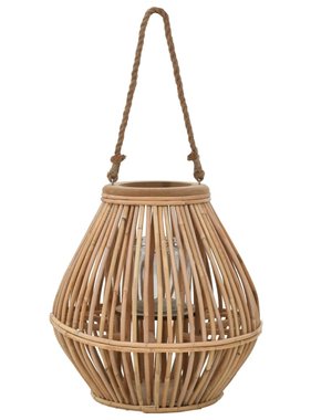 vidaXL Lantaarnhouder hangend wicker naturel