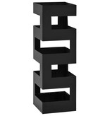 VidaXL Parapluhouder tetris staal zwart