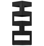 VidaXL Parapluhouder tetris staal zwart