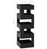 VidaXL Parapluhouder tetris staal zwart