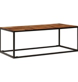 VidaXL Salontafel 110x40x60 cm massief acaciahout en staal