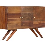 VidaXL Dressoir 110x30x75 cm massief gerecycled hout bruin