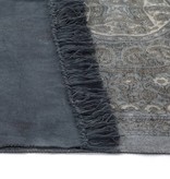 VidaXL Kelim vloerkleed met patroon 120x180 cm katoen grijs