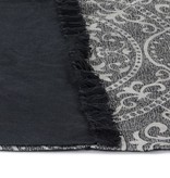 VidaXL Kelim vloerkleed met patroon 120x180 cm katoen grijs