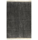 VidaXL Kelim vloerkleed 120x180 cm katoen antraciet