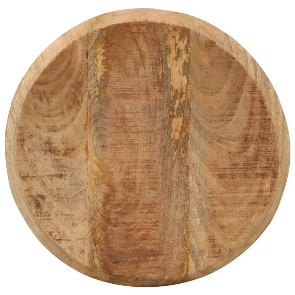 vidaXL Barkrukken 38x76 cm massief mangohout 2 st