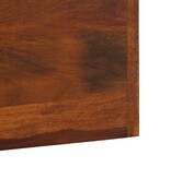 VidaXL Kapstok 118x40 cm massief sheeshamhout