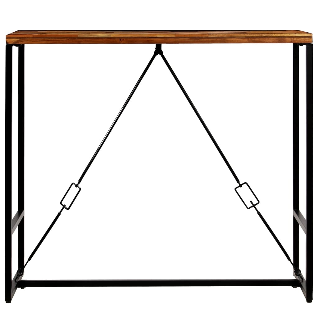 VidaXL Bartafel 120x60x106 cm massief gerecycled hout