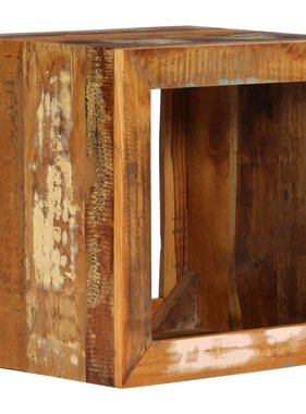 VidaXL Hocker 40x30x40 cm massief gerecycled hout