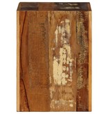 VidaXL Hocker 40x30x40 cm massief gerecycled hout