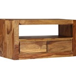 vidaXL Tv-meubel 80x30x40 cm massief sheeshamhout