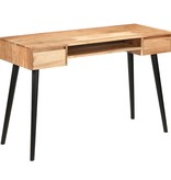 VidaXL Schrijftafel 118x45x76 cm massief acaciahout