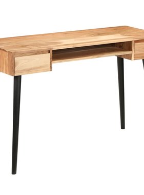 VidaXL Schrijftafel 118x45x76 cm massief acaciahout