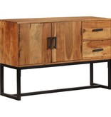 VidaXL Dressoir 115x30x70 cm massief acaciahout bruin