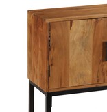 VidaXL Dressoir 115x30x70 cm massief acaciahout bruin