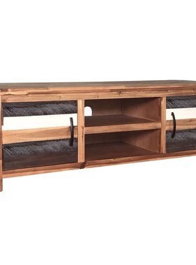 VidaXL Tv-meubel 120x35x40 cm massief acaciahout