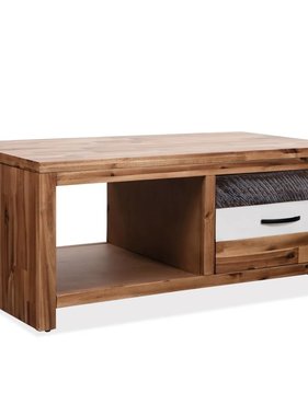 VidaXL Salontafel 90x50x37,5 cm massief acaciahout