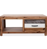 VidaXL Salontafel 90x50x37,5 cm massief acaciahout