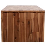 VidaXL Salontafel 90x50x37,5 cm massief acaciahout