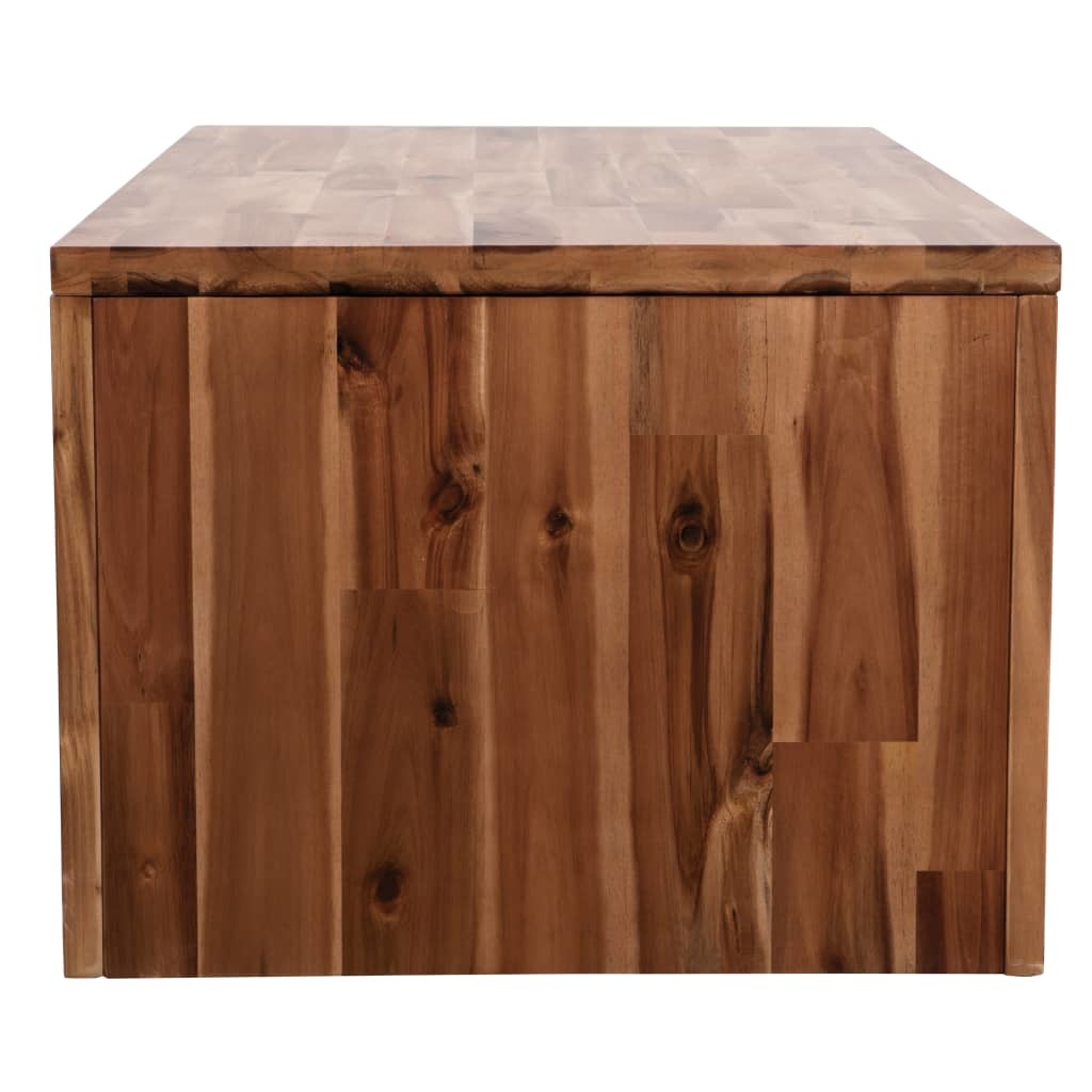 VidaXL Salontafel 90x50x37,5 cm massief acaciahout