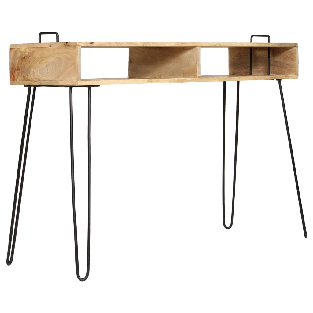 VidaXL Wandtafel 115x35x76 cm massief mangohout