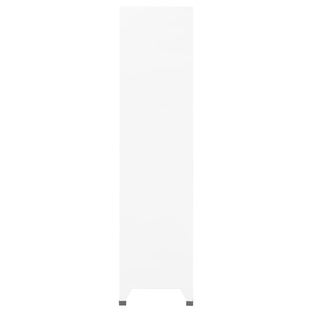 VidaXL Lockerkast met 18 vakken 90x40x180 cm metaal