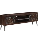 VidaXL Tv-meubel 140x30x45 cm massief gerecycled hout