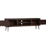 vidaXL Tv-meubel 140x30x45 cm massief gerecycled hout