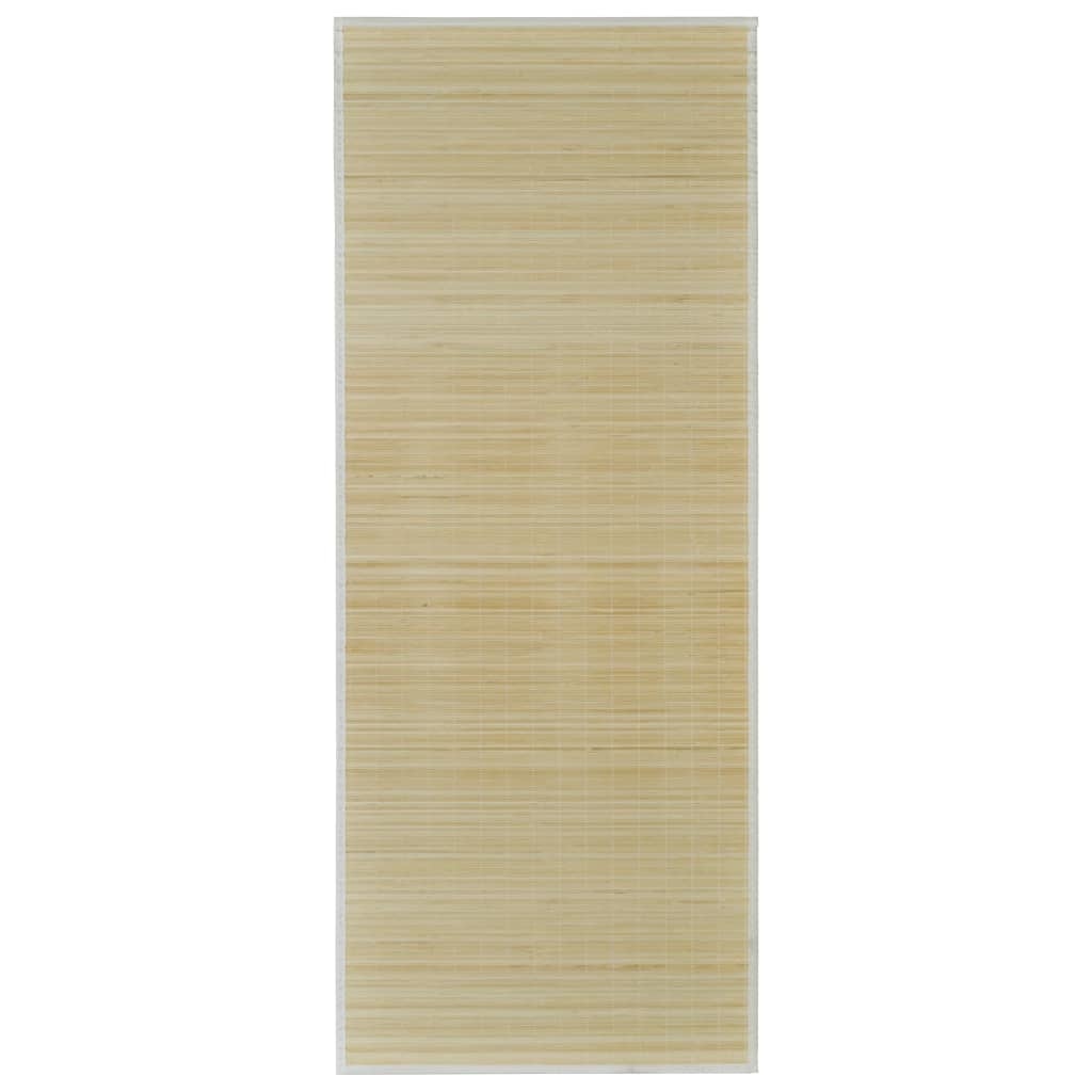 vidaXL Tapijt 160x230 cm bamboe natuurlijk
