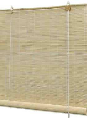 VidaXL Rolgordijn 100x220 cm bamboe natuurlijk