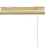 vidaXL Rolgordijn 100x220 cm bamboe natuurlijk
