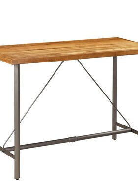 VidaXL Bartafel 150x70x106 cm massief gerecycled teakhout
