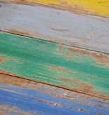 VidaXL Barkrukken 40x40x106 cm massief gerecycled boothout 2 st