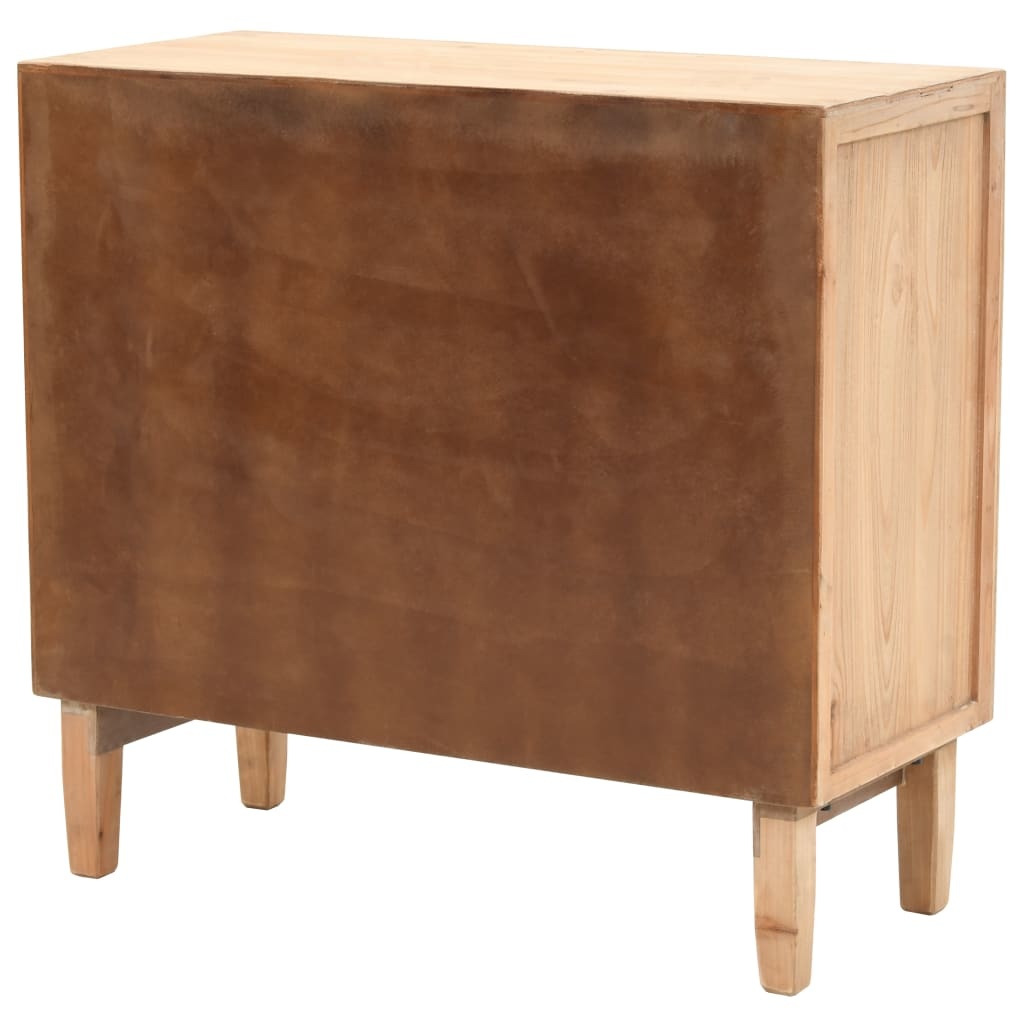 VidaXL Ladekast 80x36x75 cm massief vurenhout