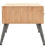 VidaXL Salontafel 115x55x50 cm massief vurenhout