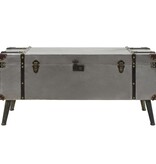 VidaXL Salontafel 102x51x47,5 cm MDF en aluminium