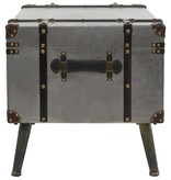 VidaXL Salontafel 102x51x47,5 cm MDF en aluminium