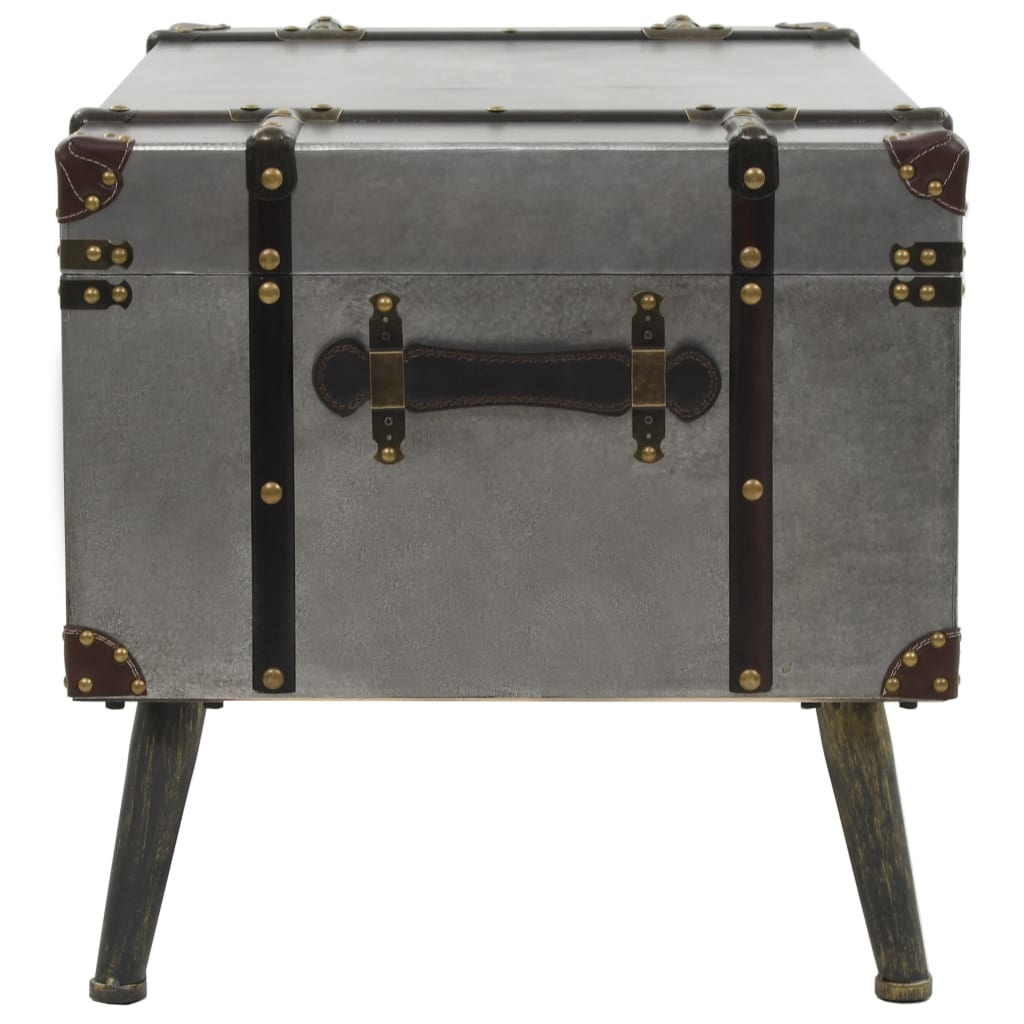 VidaXL Salontafel 102x51x47,5 cm MDF en aluminium