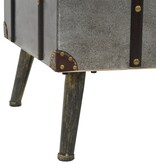 VidaXL Salontafel 102x51x47,5 cm MDF en aluminium