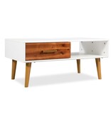 VidaXL Salontafel 90x50x40 cm massief acaciahout