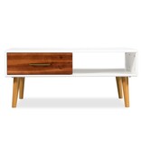 VidaXL Salontafel 90x50x40 cm massief acaciahout