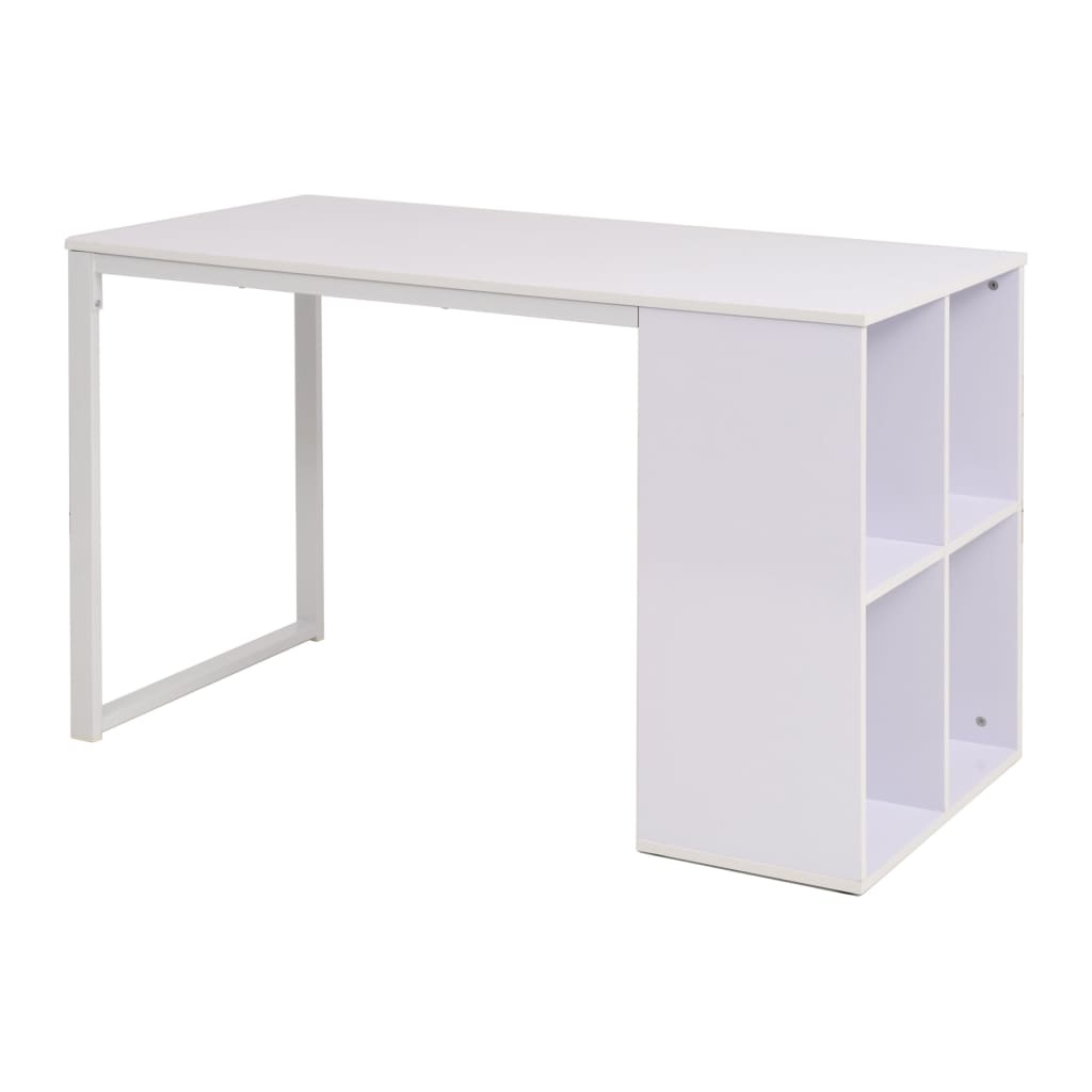 VidaXL Schrijftafel 120x60x75 cm wit