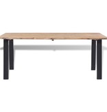 vidaXL Eettafel 170x90 cm massief acaciahout