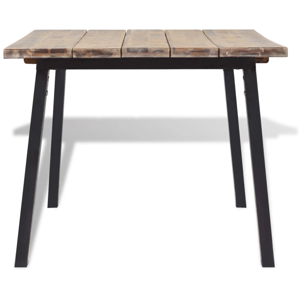 vidaXL Eettafel 170x90 cm massief acaciahout