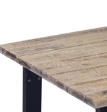 vidaXL Eettafel 170x90 cm massief acaciahout